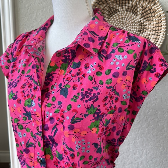 Maeve Anthroplogie Toni Cotton Tunic Dress - Picture 6 of 16